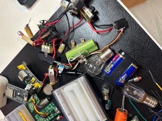 Lote componentes electrónica
