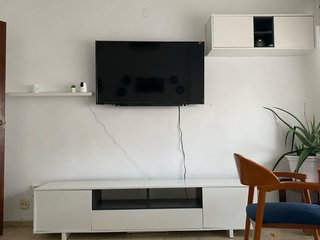 Mueble de salón blanco