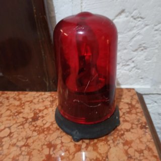 Rotallarm Lampeggiatore Rotante Rosso Vintage
