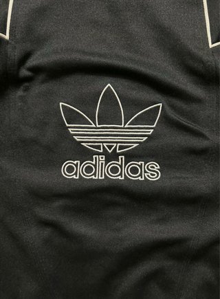 Adidas Originals Black Track Jacket Three Stripes