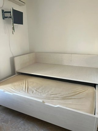 Cama nido doble madera maciza 4 cajones