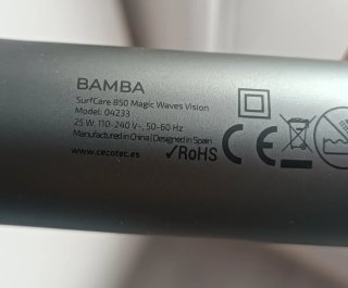 Rizador Cecotec Bamba Surfcare 850 Magic Waves