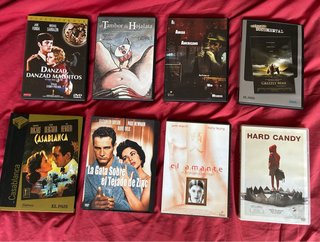 Lote 8 DVDs Cine Clásico y Documental