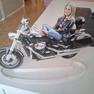 Foto 3D Metacrilato.