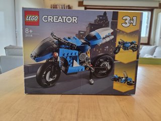 LEGO 31114 Moto Supermoto 3 en 1