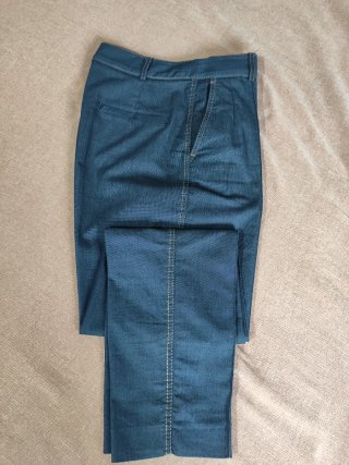 Pantalón Zara Talla S Indigo