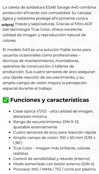 Careta Soldar ESAB Savage