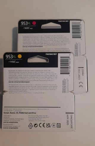 Cartuchos Tinta HP 953XL sin abrir