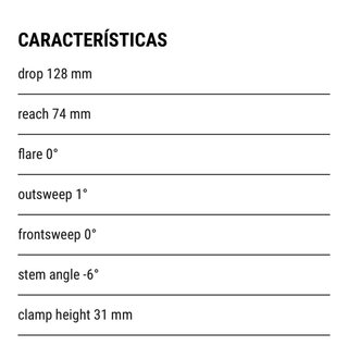 Manillar Integrado Carbono