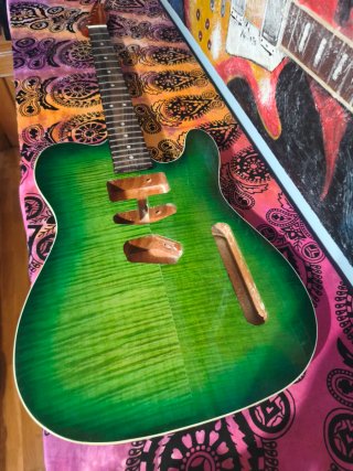 Proyecto Telecaster Partes Guitarra Eléctrica