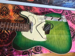 Proyecto Telecaster Partes Guitarra Eléctrica