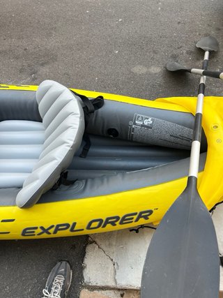 Kayak hinchable K2 Explorer amarillo