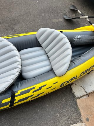 Kayak hinchable K2 Explorer amarillo