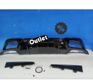 DW DIFUSOR BMW G20 G21 19-22 LOOK COMPETITION NEGRO BRILLO C
