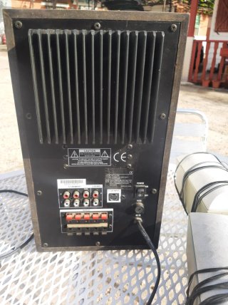 Sistema de Sonido 5.1 Amplificador y Altavoces