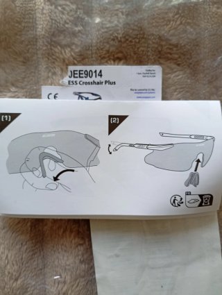 GAFAS DE PROTECCIÓN BALÍSTICA ESS CROSSHAIR PLUS.