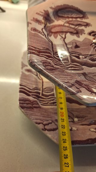 Platos La Cartuja Morado