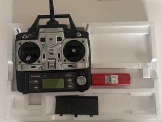 Emisora Futaba T7C 2.4 ghz fasst aeromodelismo