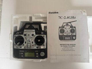Emisora Futaba T7C 2.4 ghz fasst aeromodelismo