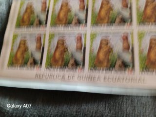 Colección sellos Guinea Ecuatorial Pascua