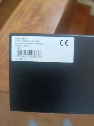 Cable AV Componente Apple