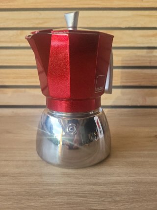 Cafetera Ibili Elba 6 Tazas Roja
