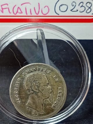 50 Cent 1860 Firenze Vittorio EmanueleII Re Eletto