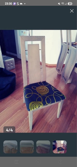 Muebles de salón, aparador, mesas y sillas