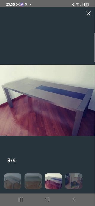 Muebles de salón, aparador, mesas y sillas