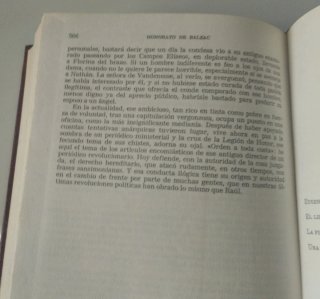 Libro de Honorato de Balzac