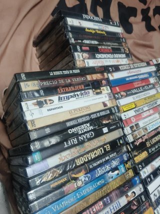 Lote 128 Películas DVD Nuevas a estrenar