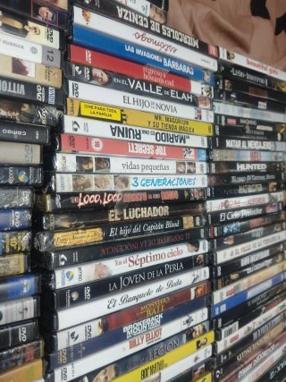 Lote 128 Películas DVD Nuevas a estrenar