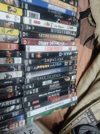 Lote 128 Películas DVD Nuevas a estrenar