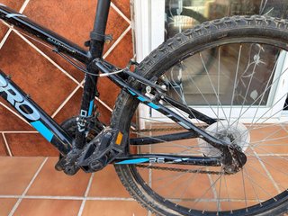 Bicicleta B-Pro 26 Negra y Azul