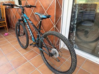 Bicicleta B-Pro 26 Negra y Azul