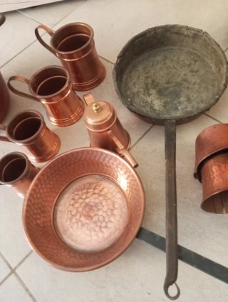 Set Pentole Rame