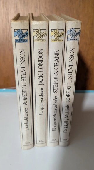Pack de 4 libros de la colección Tus Libros. Anaya