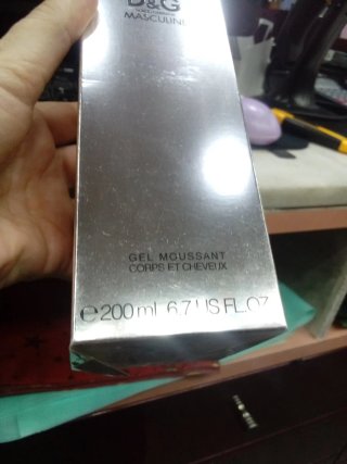 Bagnoschiuma D&G Masculine