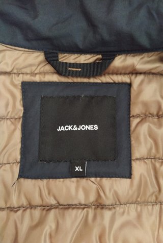 Chaleco acolchado Jack&Jones azul marino