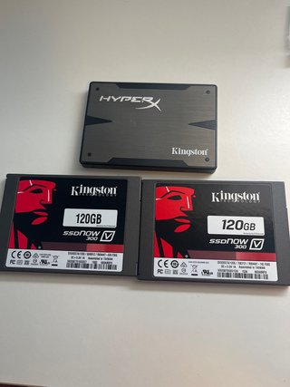 3x Kingston SSDNow V300 120GB