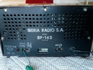 Radio Iberia BF-162 Beige/Marrón perfecto estado