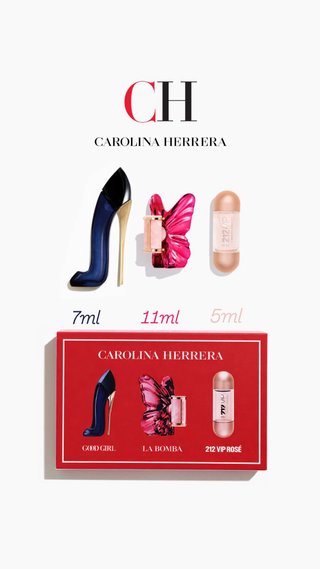 Minis Perfume Carolina Herrera Set