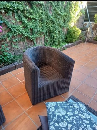 Conjunto Muebles Exterior Ratán