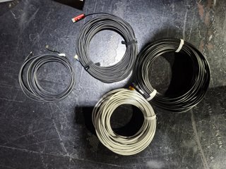 Cables HDMI, RJ45 Cat6 y MicroHDMI