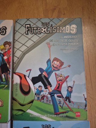 Los Futbolísimos: 4 primeros libros
