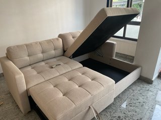 Sofá Cama Nuevo con Almacenaje