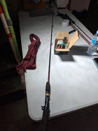 Caña y carrete de pesca Baitcasting 2000