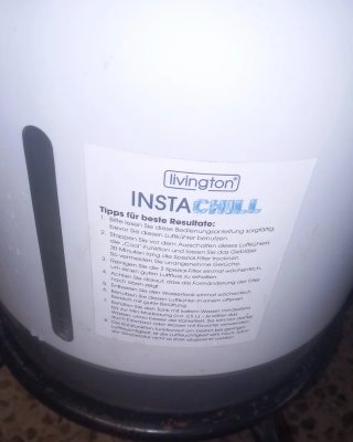 Climatizador Evaporativo Livington InstaChill