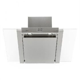 CAMPANA DECORATIVA ACERO-CRISTAL 90cm