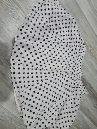 Falda mini lunares Bershka